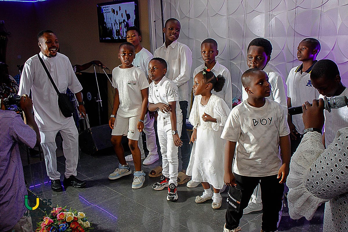 Children at G5 Magnet Music Academy